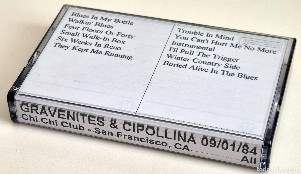 Casetes antiguos: Nick Gravenites y John Cipollina en directo en el Chi Chi Club (San Francisco) - 1-9-1984