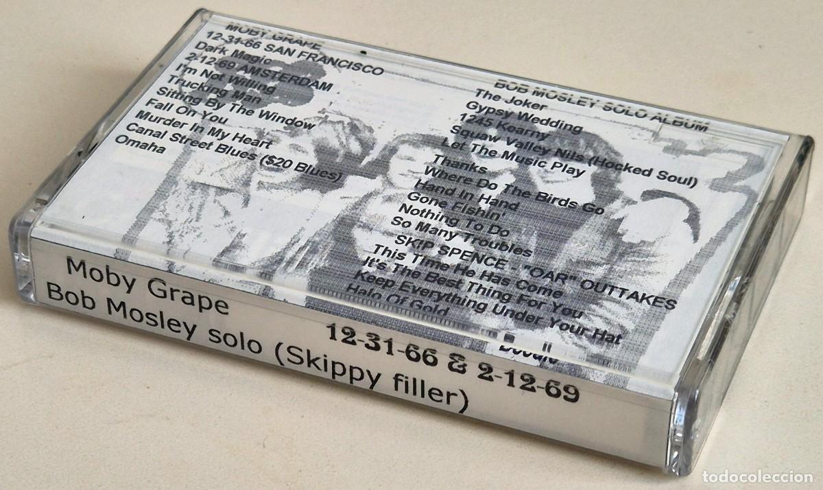 Casetes antiguos: Moby Grape en directo en San Francisco (1966 y 1969) + Bob Mosley solo album