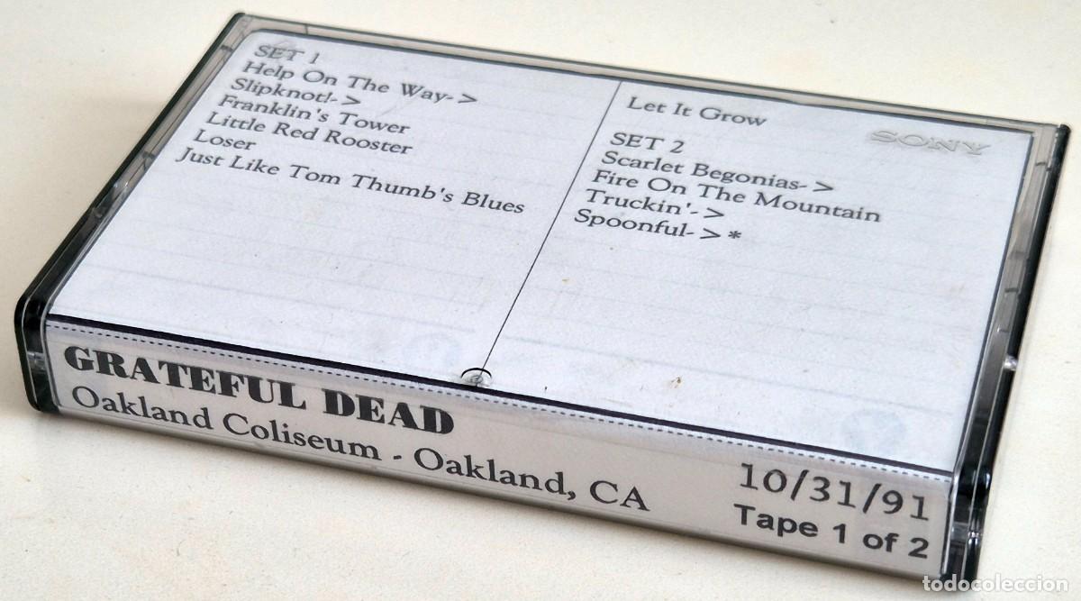 Casetes antiguos: The Grateful Dead en directo en el Oakland Coliseum (California) el 31 de octubre de 1991 - 1&ordf; parte