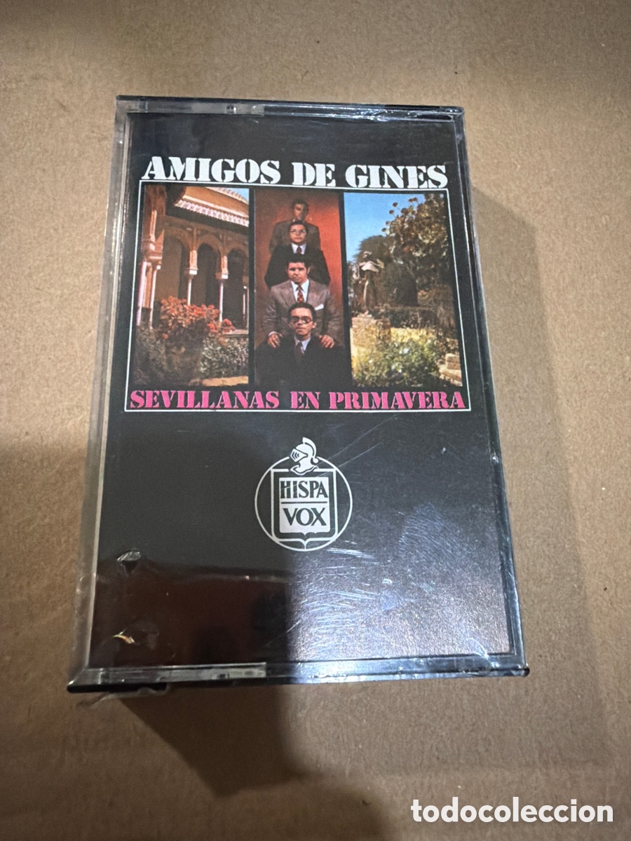 Casetes antiguos: Amigos de Gines &ldquo; Sevillanas en primavera &ldquo; Casete - Precintado -