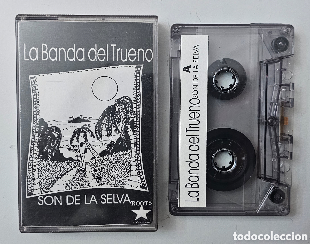 Casetes antiguos: CASSETTE LA BANDA DEL TRUENO Son de la selva (Espa&ntilde;a Roots M. 1998) POP/ROCK VALENCIA RADIO FUTURA