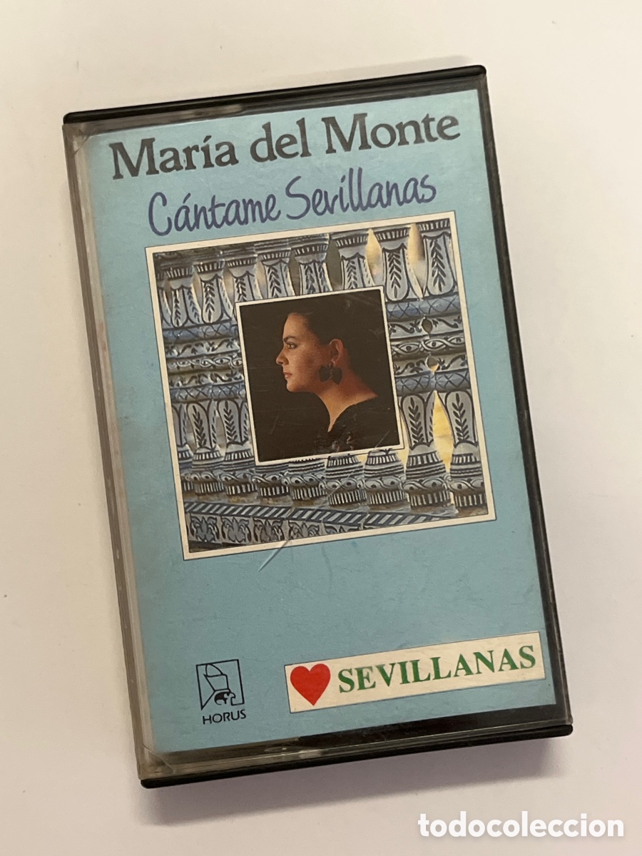 Casetes antiguos: CASETE DE MARIA DEL MONTE CANTAME SEVILLANAS