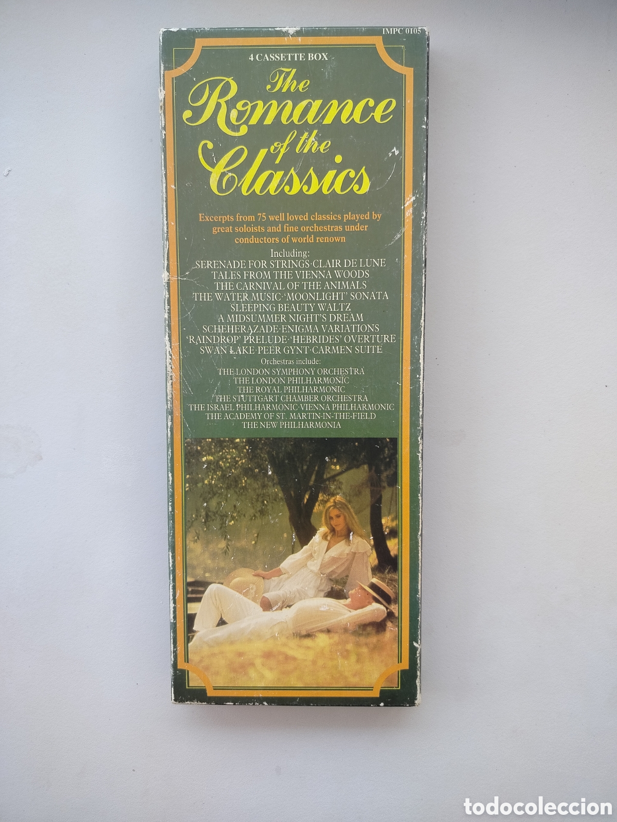 Casetes antiguos: The Romance Of The Classics 4xCassettes