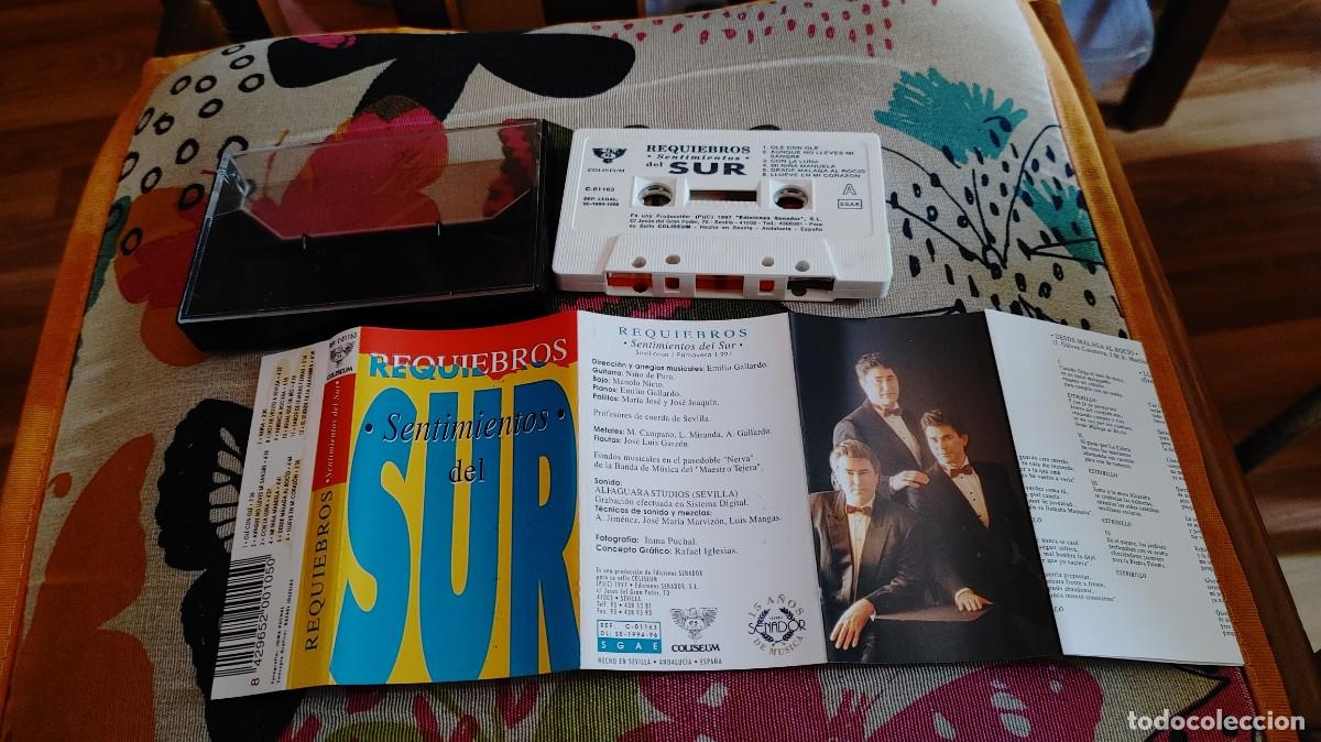 Casetes antiguos: REQUIEBROS-CASETE SENTIMIENTOS DEL SUR