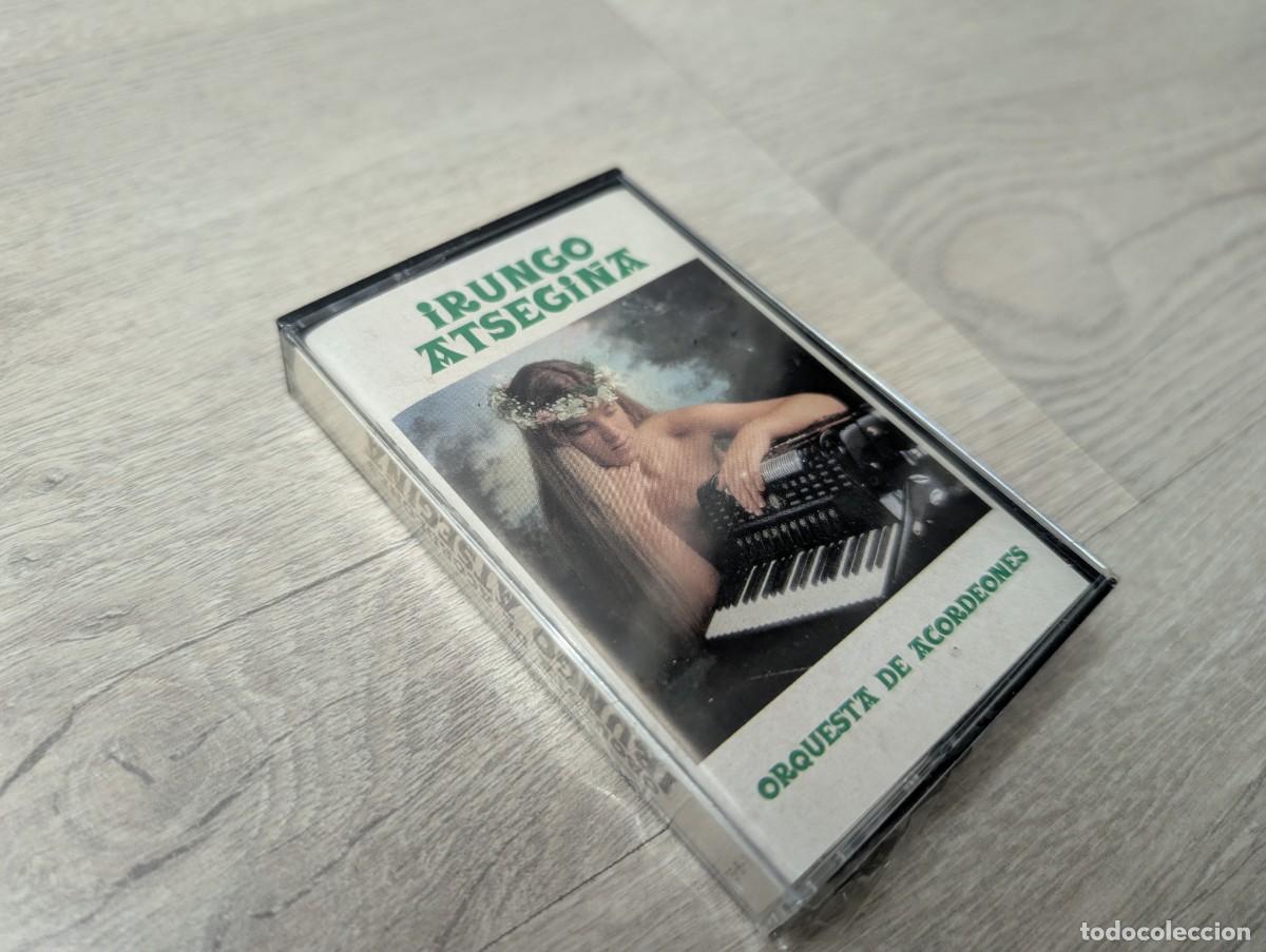 Casetes antiguos: IRUNGO ATSEGI&Ntilde;A - ORQUESTA DE ACORDEONES .. CASETE GRABADO Y EDITADO EN DONOSTIA - NUEVA PRECINTADA