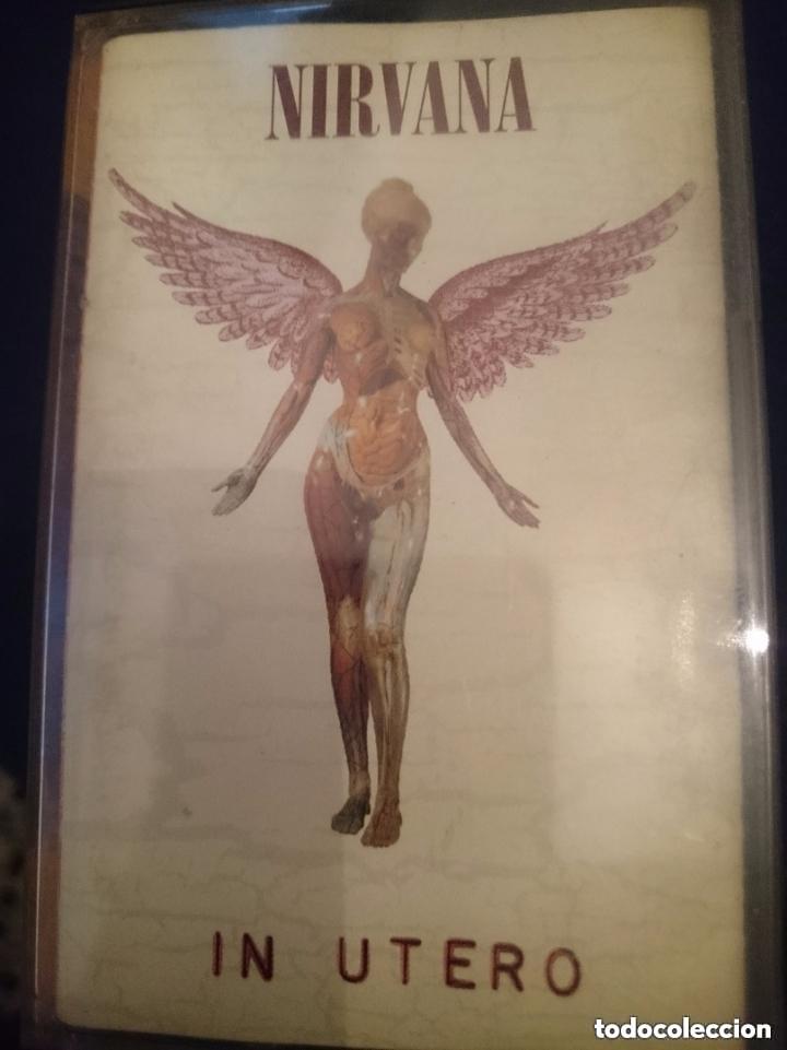 Casetes antiguos: CASETE - NIRVANA - IN UTERO - ORIGINAL A&Ntilde;OS 90