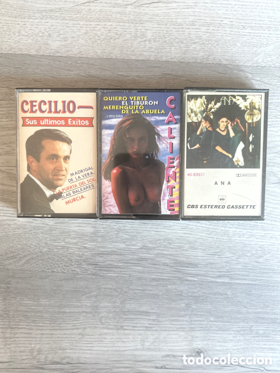 Casetes antiguos: Cecilio /ana/ caliente