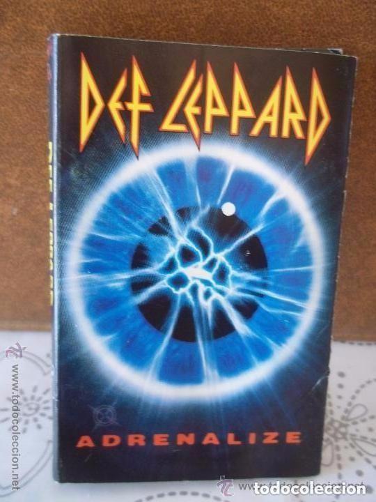 Casetes antiguos: CARATULA SOLAMENTE DE LA CINTA - DEF LEPPARD - ADRENALIZE
