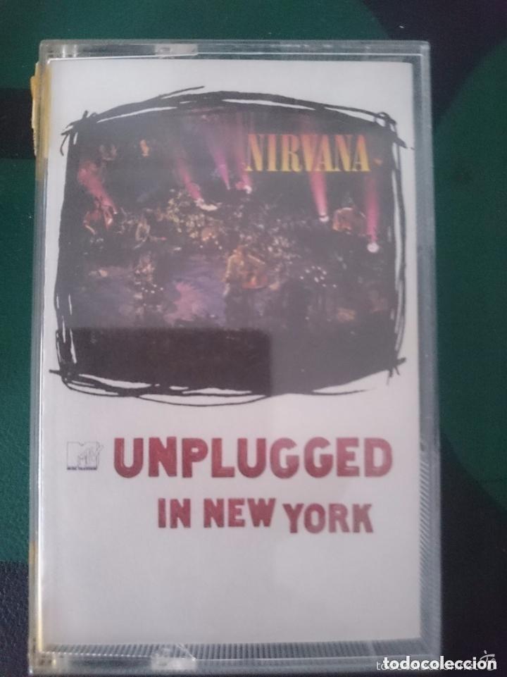 Casetes antiguos: CASETE - NIRVANA -UNPLUGGED IN NEW YORK -ORIGINAL A&Ntilde;OS 90