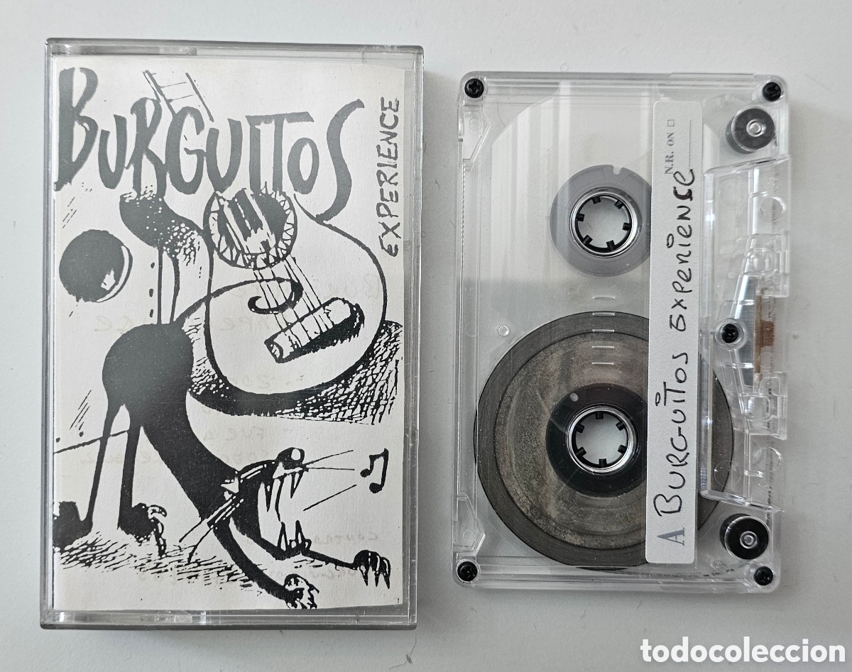 Casetes antiguos: CASSETTE MAQUETA BURGUITOS EXPERIENCE (Espa&ntilde;a - Privado - 1994) Fernando Burgos Stilo Grafico1