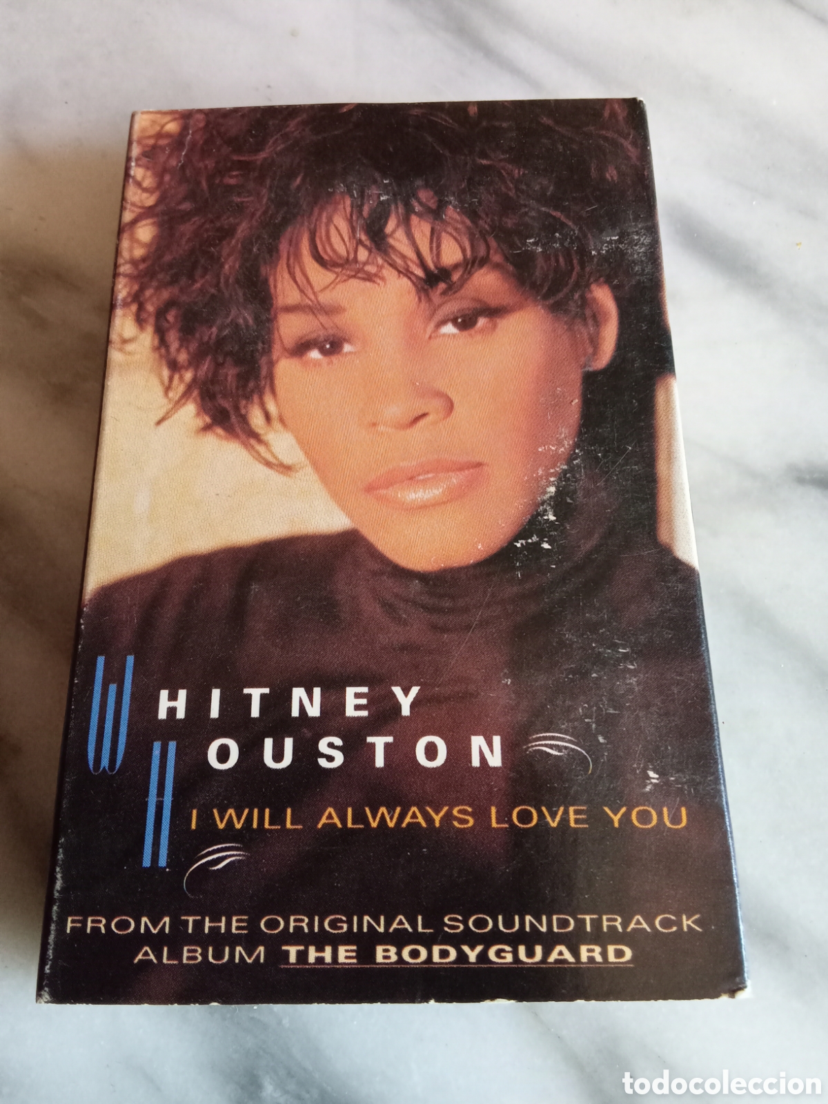Casetes antiguos: Cassette Single 2 Tracks Whitney Houston I Will Always Love You - Ed. USA