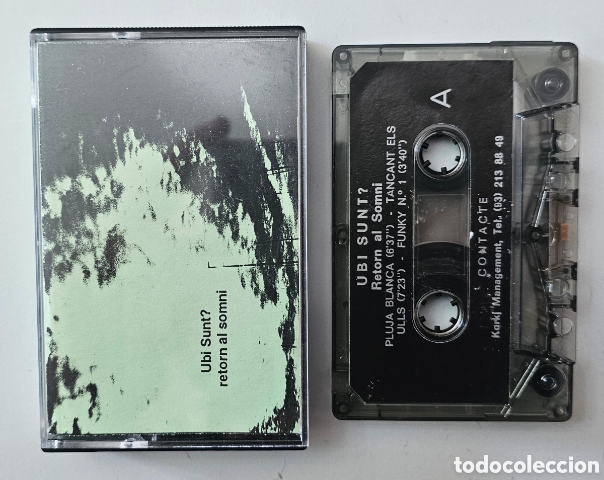 Casetes antiguos: CASSETTE MAQUETA UBI SUNT? - Retorn al somni (Espa&ntilde;a - Privado - 1993) Metal Rock Catalan RAREZA