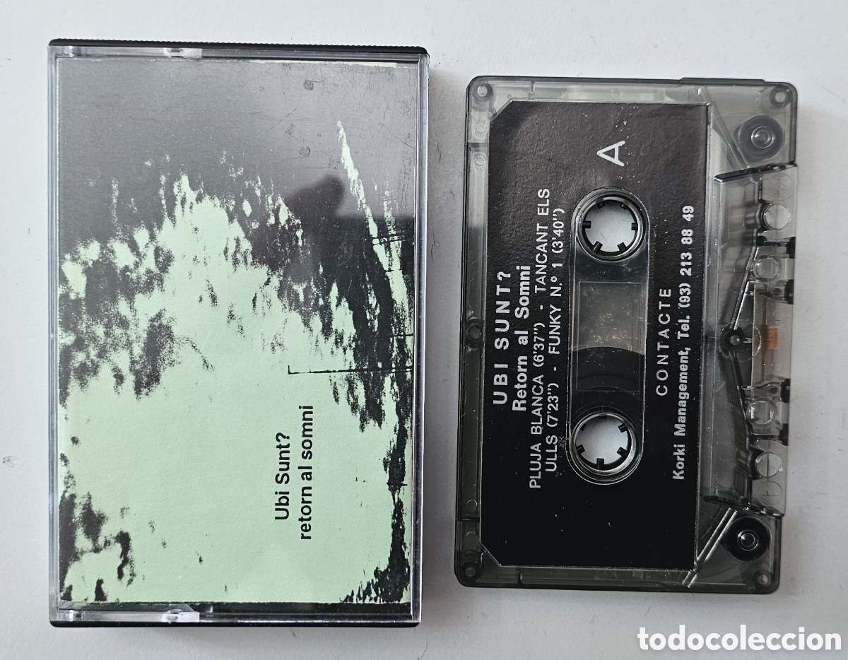 Casetes antiguos: CASSETTE MAQUETA UBI SUNT? - Retorn al somni (Espa&ntilde;a - Privado - 1993) Metal Rock Catalan RAREZA