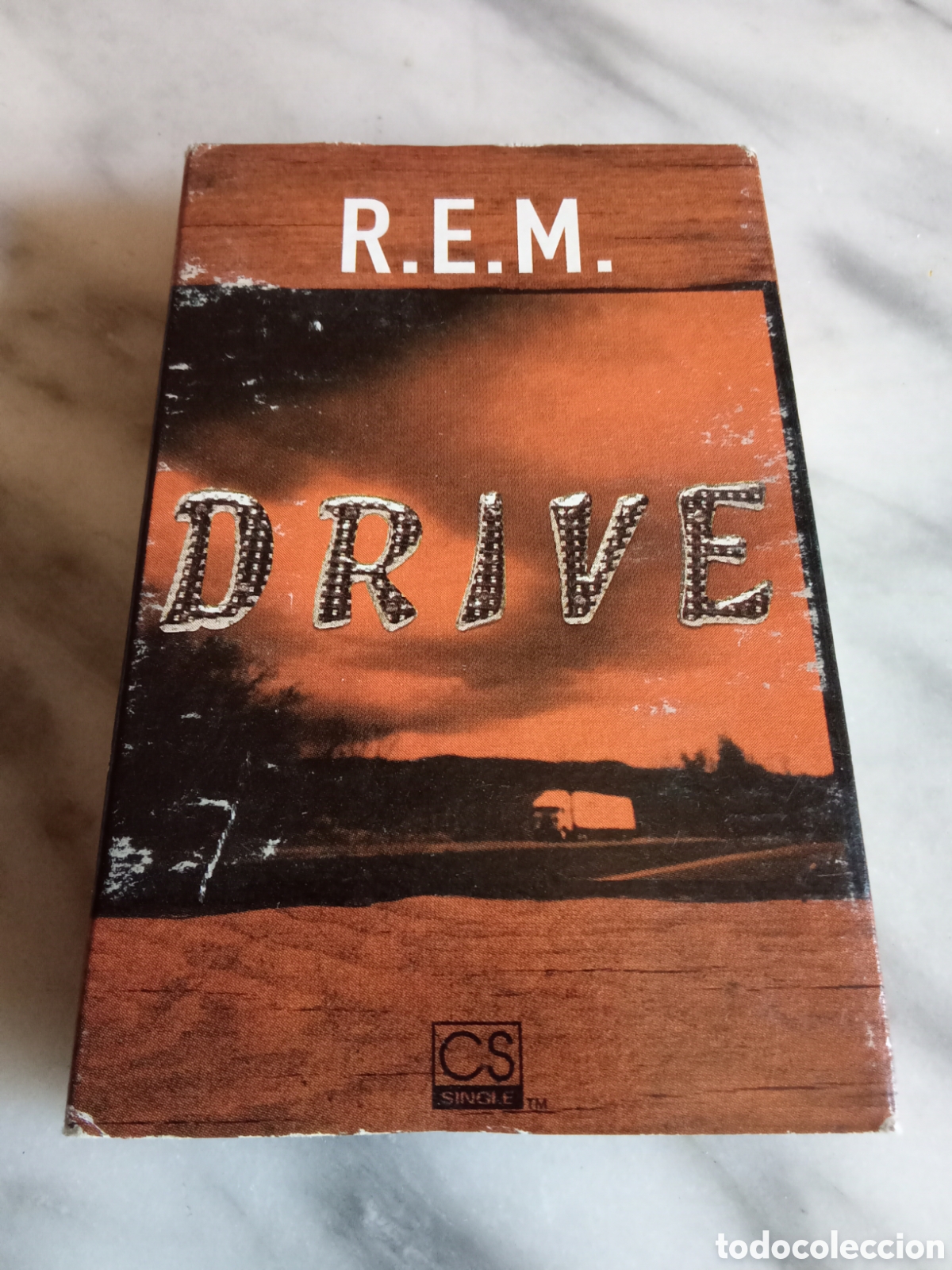 Alte Kassetten: Cassette Single 2 Tracks REM r.e.m. Drive - Edici&oacute;n USA