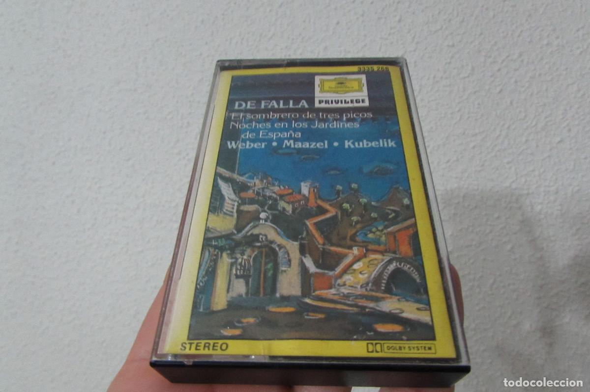 Casetes antiguos: MANUEL DE FALLA El sombrero de tres picos..Noches en los jardines de espa&ntilde;a