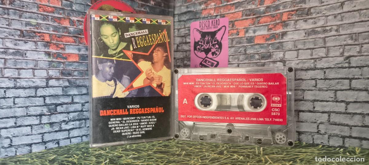 Casetes antiguos: Dance Hall Reggaeton - Varios Cassette edicion peruana