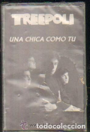Casetes antiguos: Treepoli - Una Chica Como T&uacute; (Aspa, 1992) - Pop saltarin New Wave tipo Modestia Aparte