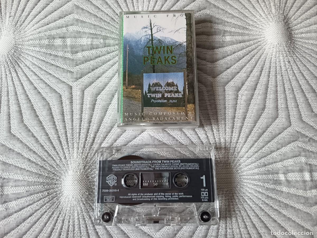 Casetes antiguos: Twin Peaks (original soundtrack) Angelo Badalamenti &ndash; Music From Twin Peaks. Europa, 1990.