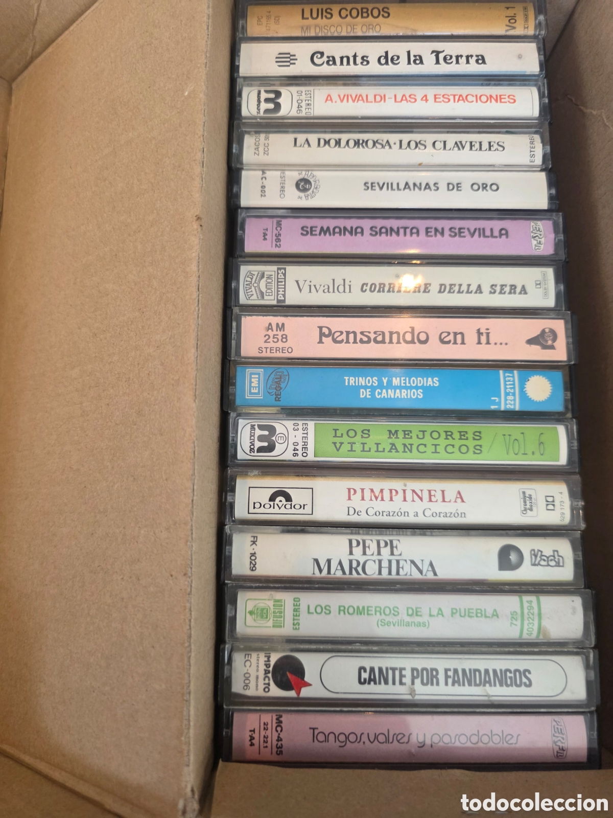Casetes antiguos: LOTE DE CASSETTES ESTILO VARIADO