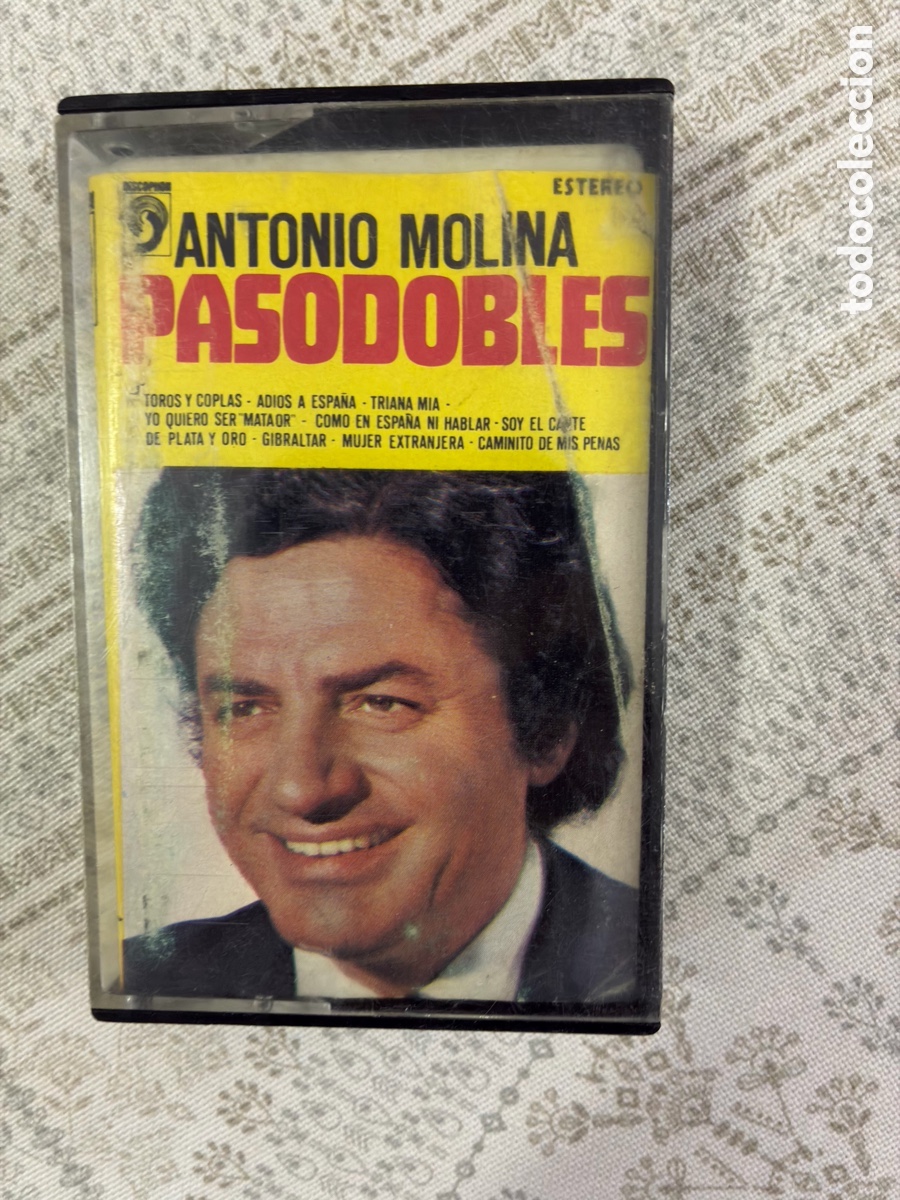 Casetes antiguos: ANTONIO MOLINA PASODOBLES