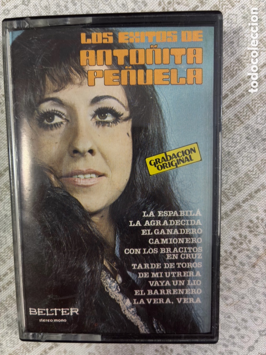 Casetes antiguos: CASETE MUSICA LOS EXITOS DE ANTO&Ntilde;ITA PE&Ntilde;UELA LA ESPABILA