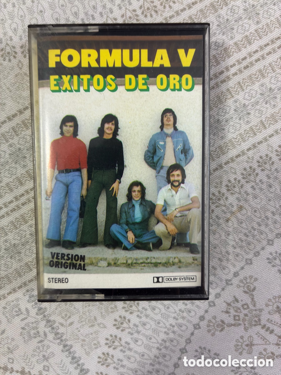 Casetes antiguos: FORMULA V 'Exitos de Oro' Cinta de Cassette 1983