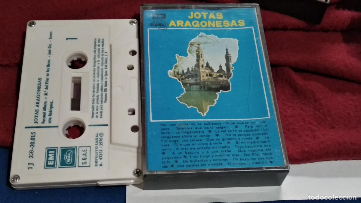Casetes antiguos: JOTAS ARAGONESAS - VARIOS - 1970 EMI CASETE CINTA CASSETTE