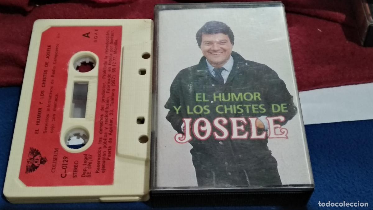 Casetes antiguos: EL HUMOR Y LOS CHISTES DE JOSELE - 1987 SENADOR CASETE CINTA CASSETTE