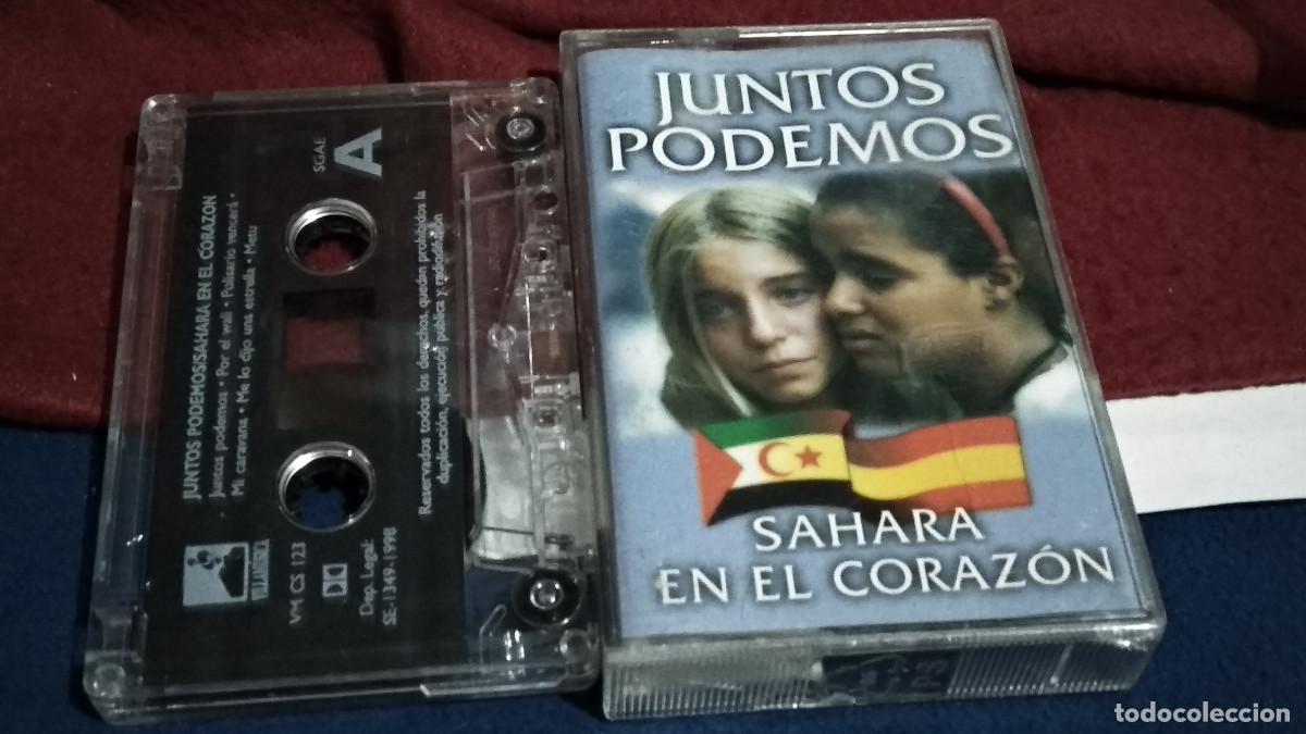 Casetes antiguos: JUNTOS PODEMOS (SAHARA EN EL CORAZON) VILLAMUSICA 1998 CASETE CINTA CASSETTE