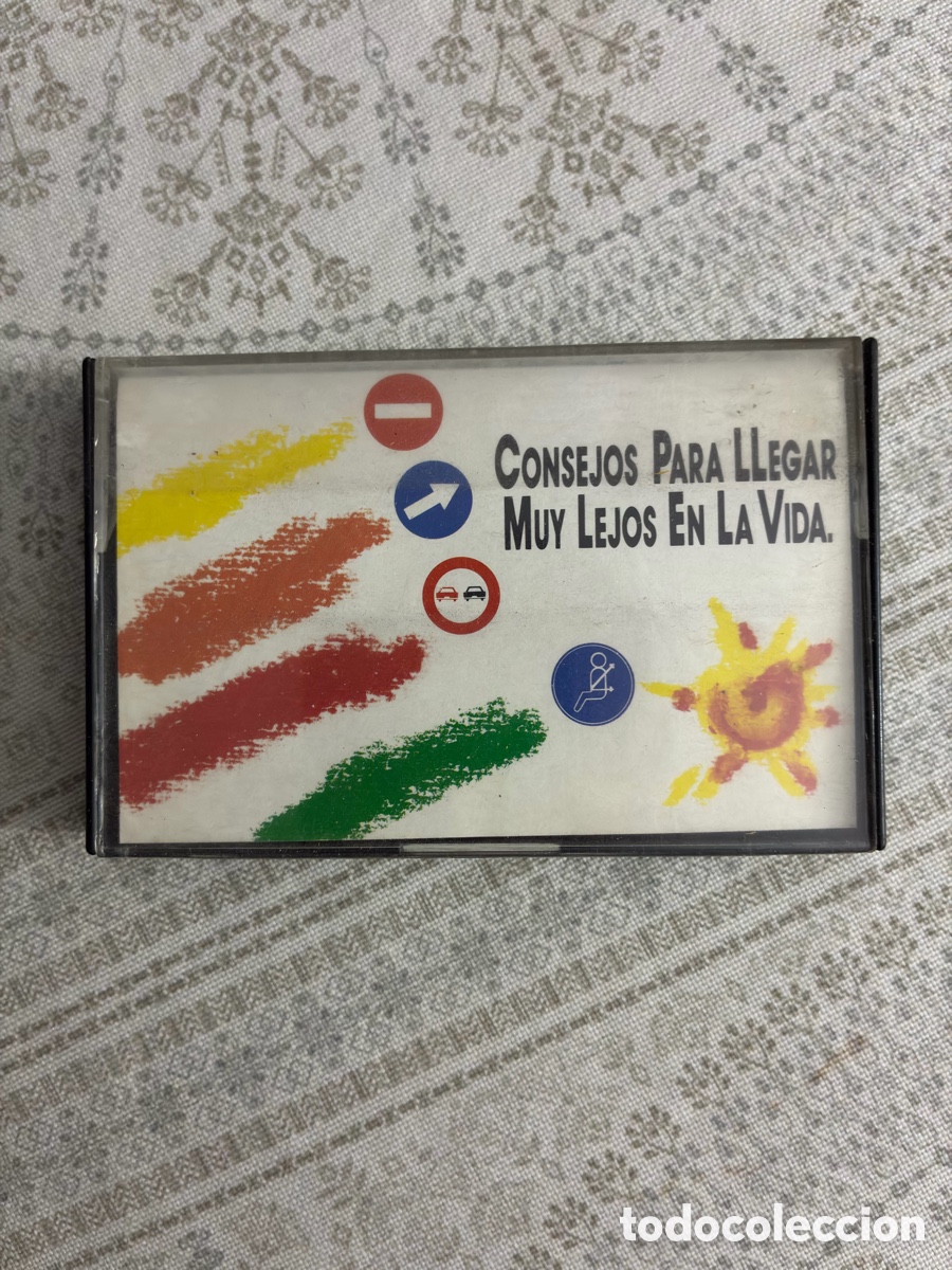 Casetes antiguos: CINTA CASETE DGT CON GOMAESPUMA - CONSEJOS PARA LLEGAR MUY LEJOS EN LA VIDA (1988)