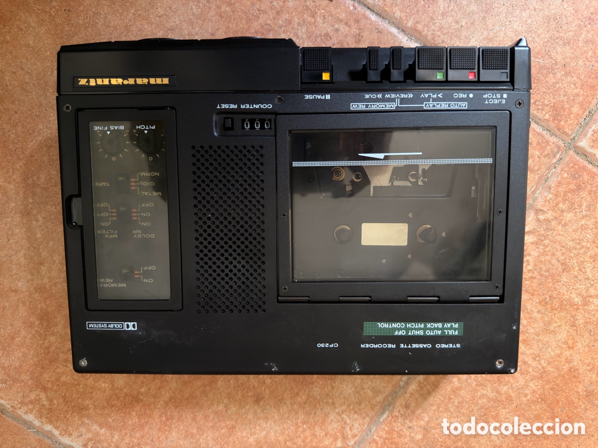 Casetes antiguos: Marantz CP230 - Grabadora/Reproductor de Casete Port&aacute;til