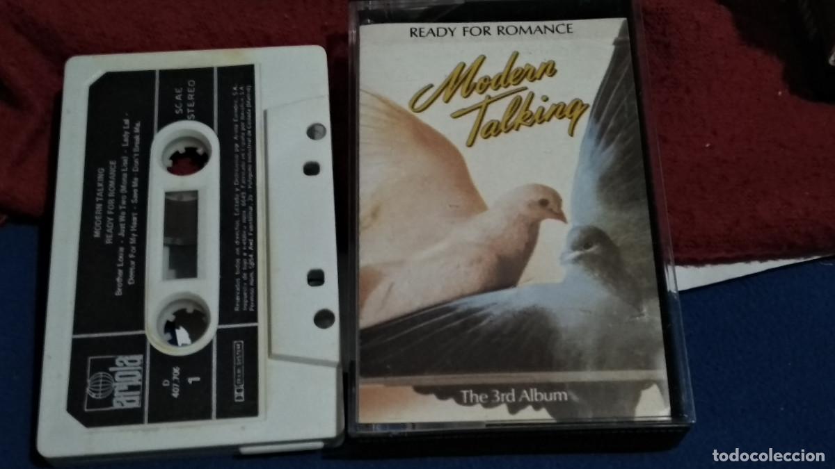 Casetes antiguos: Modern Talking Ready for Romance - CASETE CINTA CASSETTE 1988 ARIOLA - DISCO DANCE