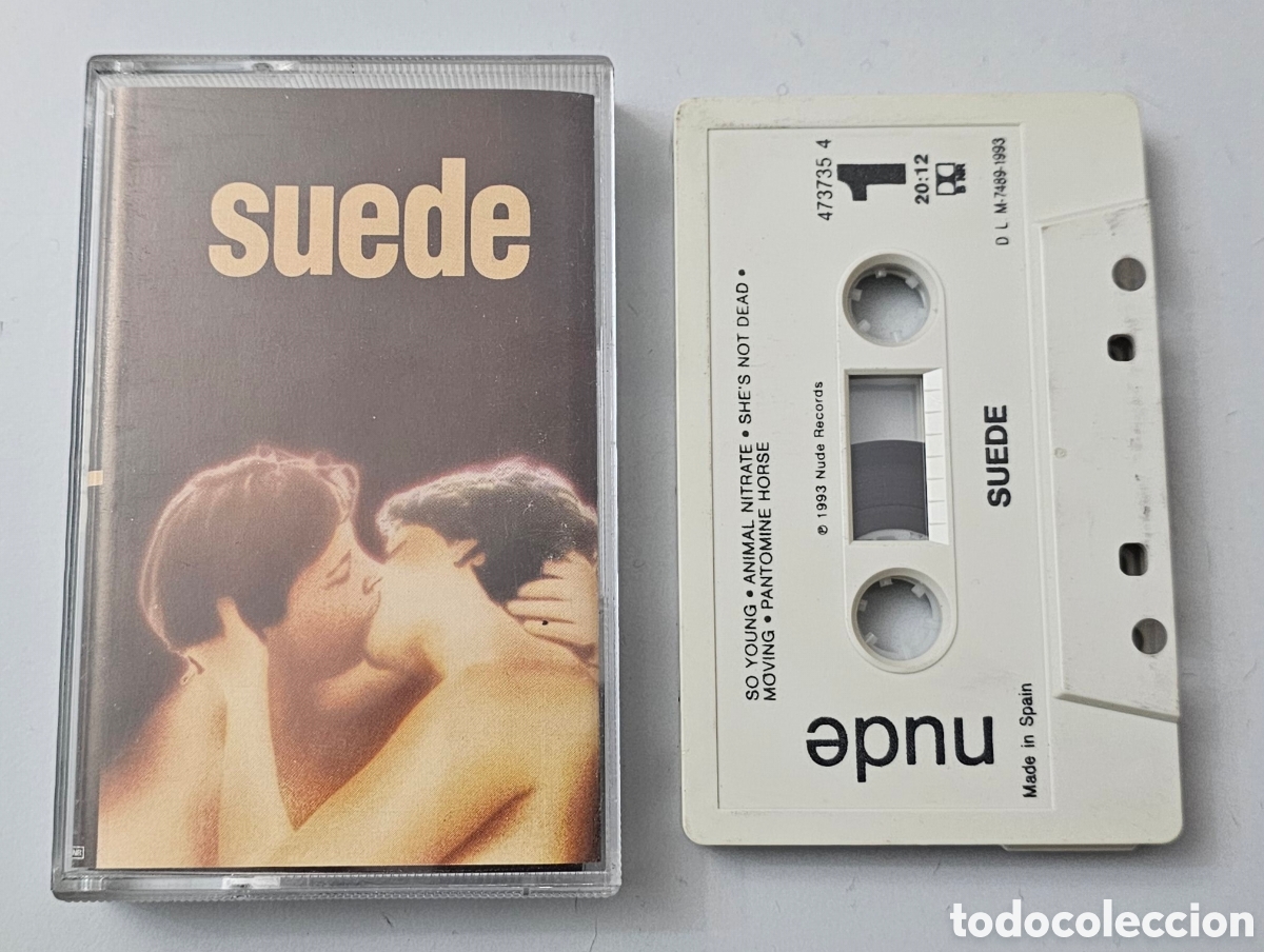 Casetes antiguos: CASSETTE SUEDE - Suede (Espa&ntilde;a - Nude - 1993) UK Britpop Indie Rock RARO