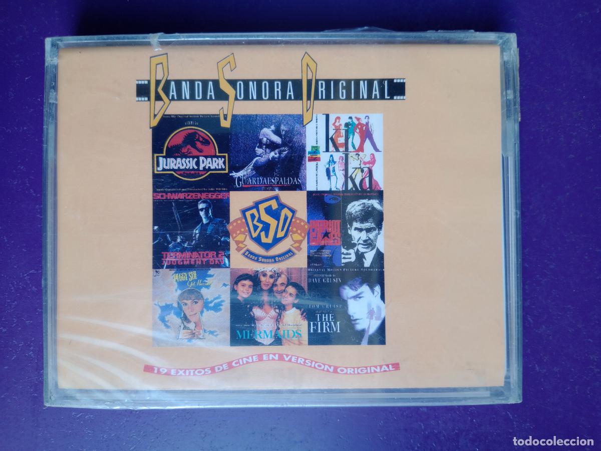Casetes antiguos: BANDA SONORA ORIGINAL - DOBLE CASETE PRECINTADO 2 - PARQUE JURASICO, KIKA, TERMINATOR, ETC CINE BSO