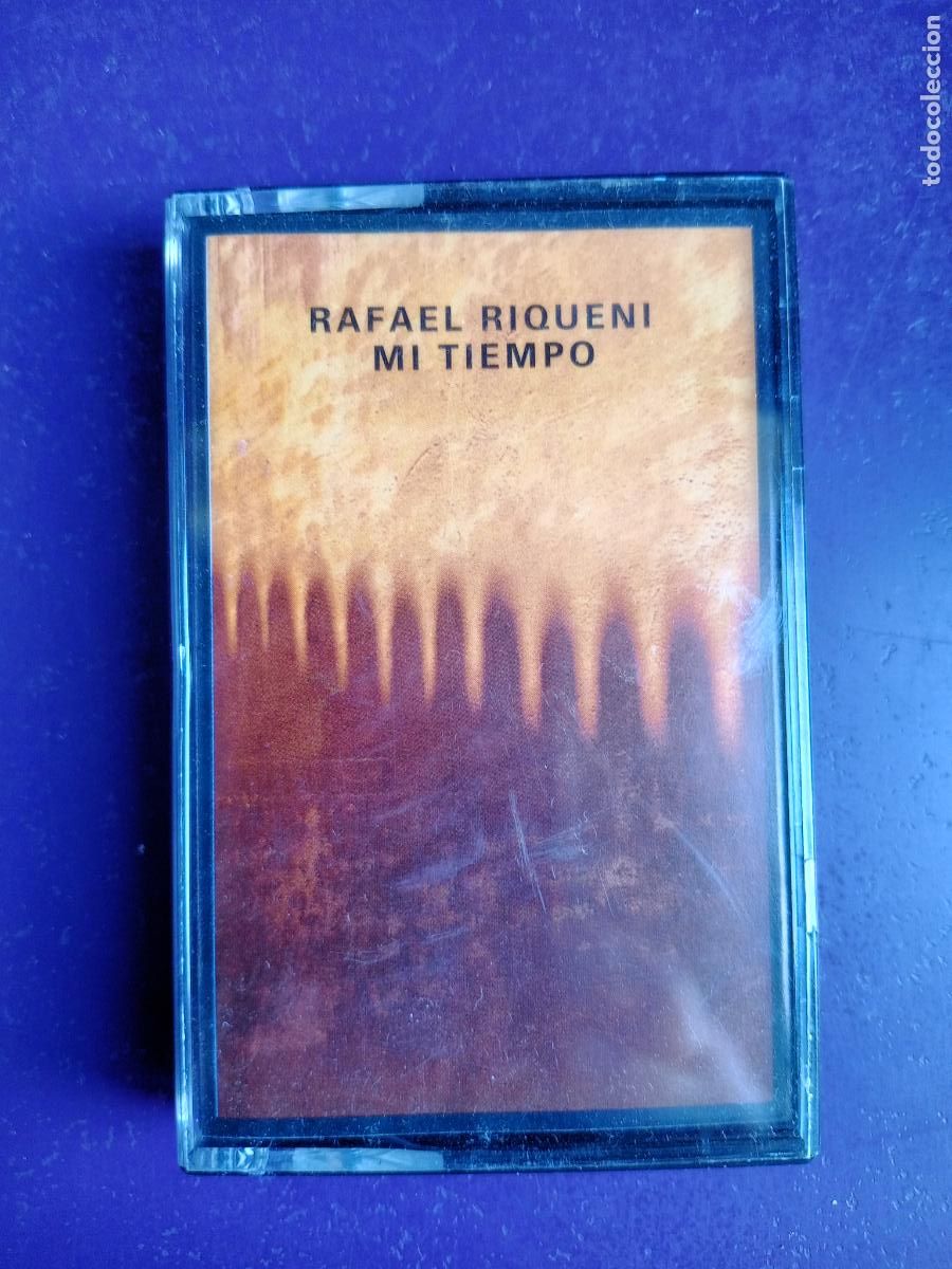 Casetes antiguos: Rafael Riqueni &ndash; Mi Tiempo - CASETE NUEVOS MEDIOS 1990 - NUEVO FLAMENCO, SIN APENAS USO