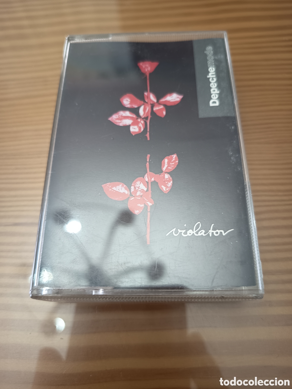 Casetes antiguos: Cinta de cassette de Depeche Mode &rdquo; Violator &rdquo; edici&oacute;n espa&ntilde;ola de 1991,como nuevo