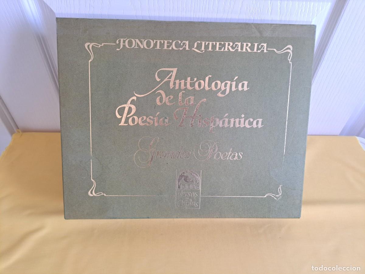 Casetes antiguos: ANTOLOGIA DE LA POESIA HISPANICA (VERSOS Y COPLAS) (46 CASETES), GRANDES POETAS - 1984