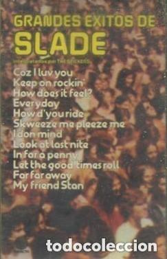 Casetes antiguos: Stickers, The - Grandes Exitos De Slade (Impacto, 1978) - Spanish Glam Rock Rarity