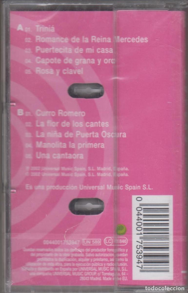 Casetes antiguos: Pastora Soler &lrm;cassette Coplas 2002 (Precintado) - Foto 2