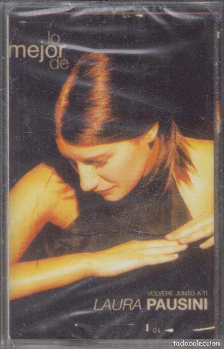 Casetes antiguos: Laura Pausini cassette Lo Mejor De Laura Pausini Volver&eacute; Junto A Ti 2001 (Precintado)