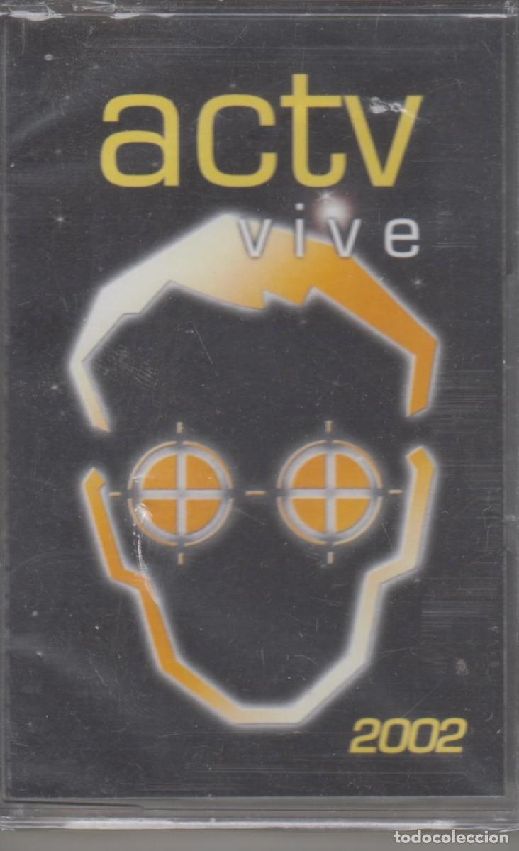 Casetes antiguos: ACTV Vive cassette 2002 Glass Records (Precintado) A.C.T.V.