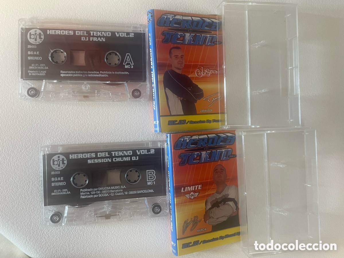 Casetes antiguos: H&eacute;roes del Tekno vol.2