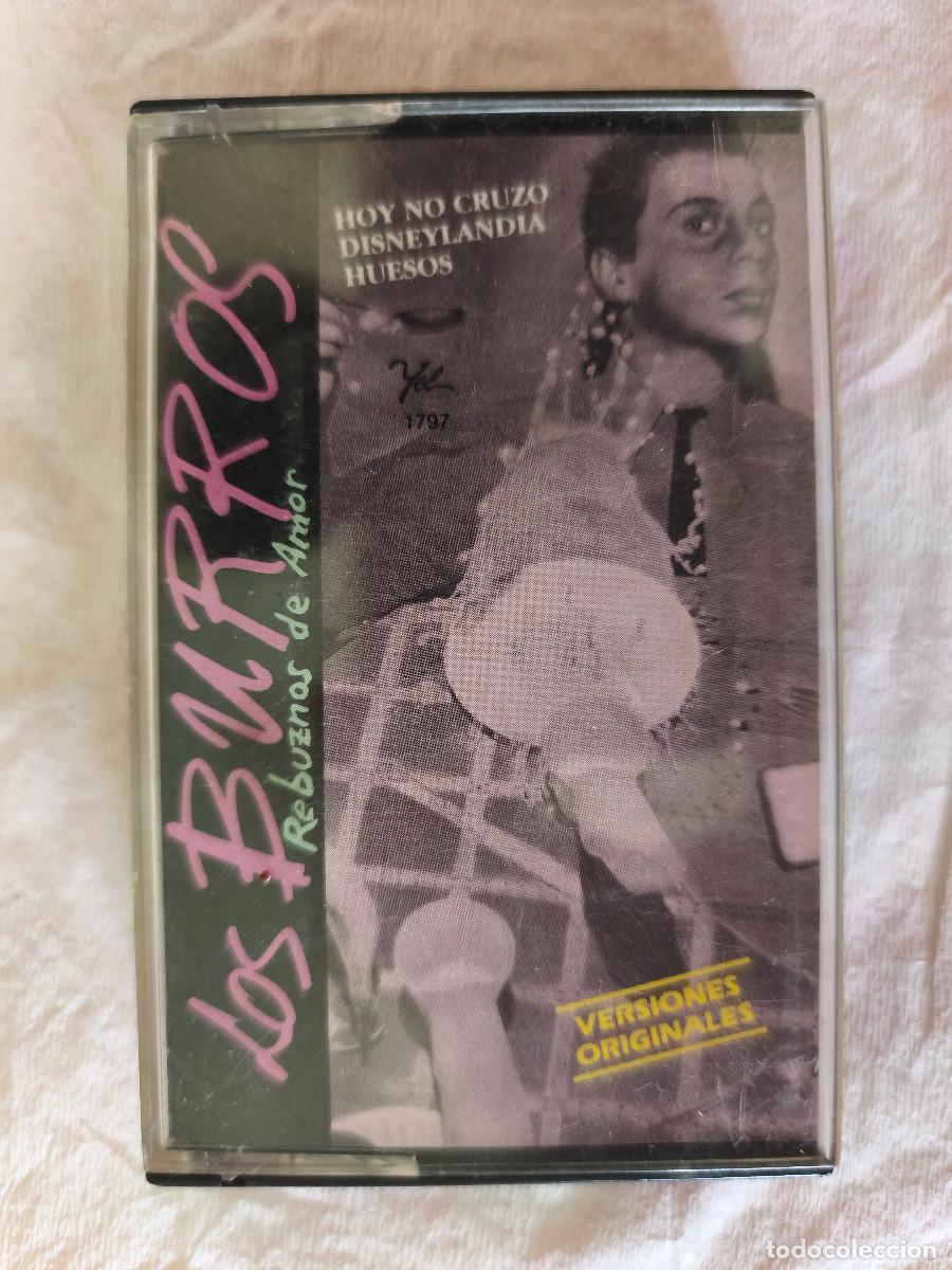 Casetes antiguos: CASETE - LOS BURROS - Rebuznos de Amor