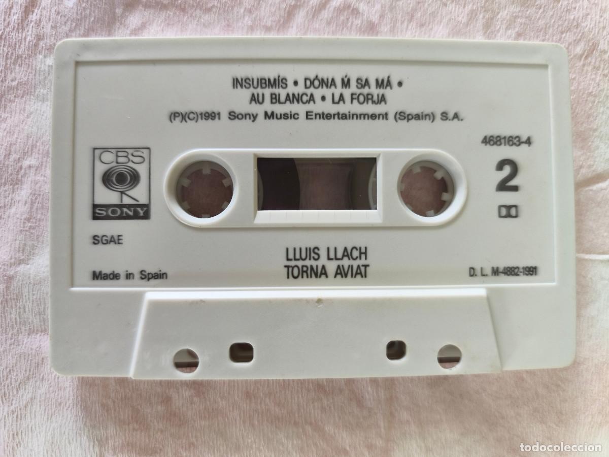 Casetes antiguos: CASETE - LLUIS LLACH - Torna Aviat - Foto 6