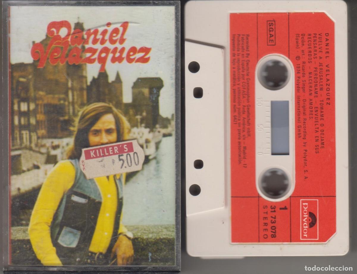 Casetes antiguos: Daniel Vel&aacute;zquez cassette 1974