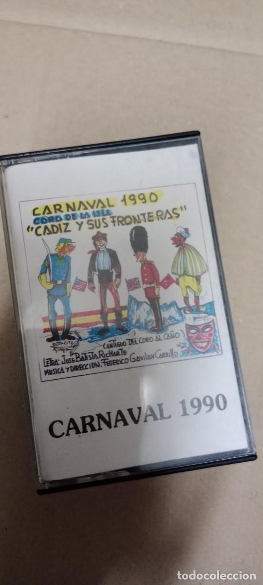 Casetes antiguos: CADIZ Y SUS FRONTERAS CARNAVAL DE CADIZ CASETE MUSICA CA-49