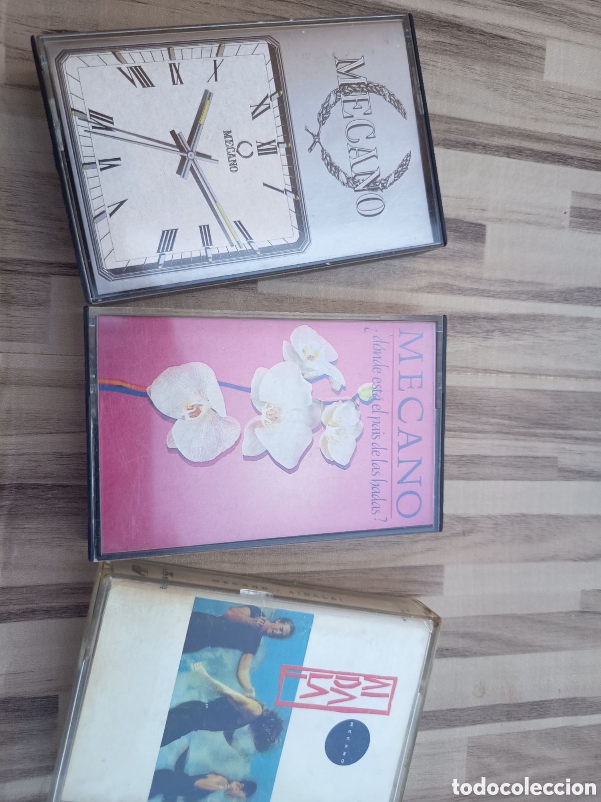 Casetes antiguos: Lote de 3 cintas de cassette de Mecano,en muy buen estado,ver fotos
