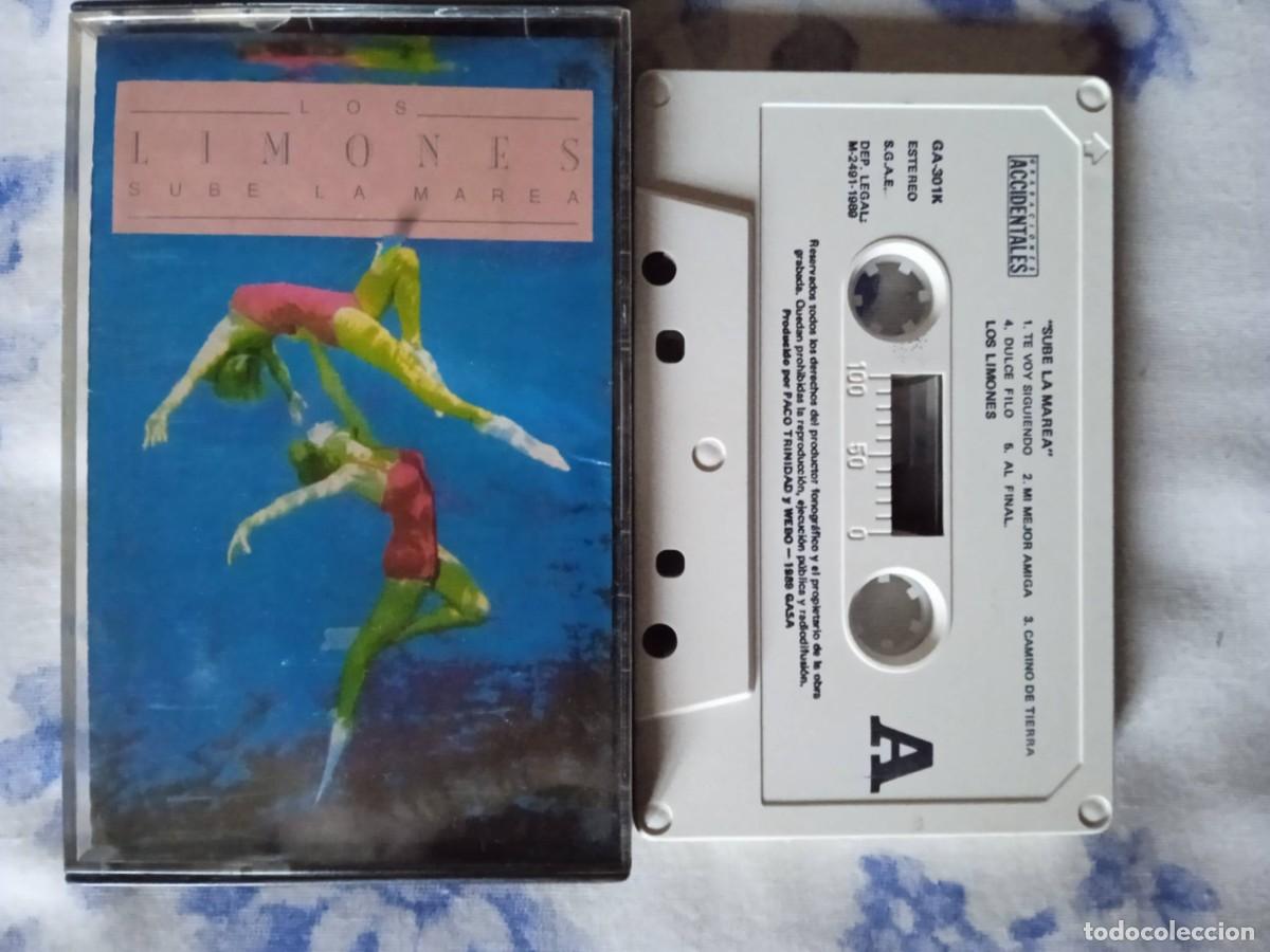 Casetes antiguos: LOS LIMONES - SUBE LA MAREA - 1989