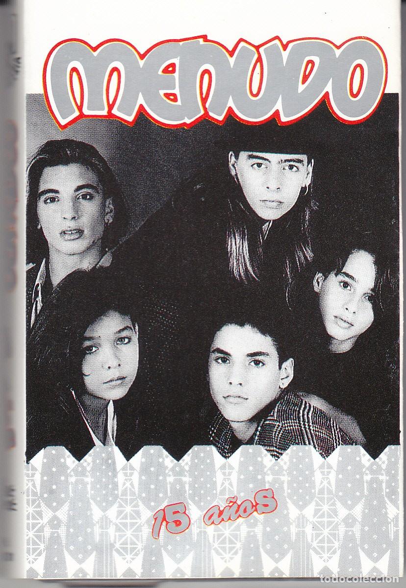 Casetes antiguos: MENUDO &ndash; 15 a&ntilde;os &ndash; 1992 &ndash; CASETE ORIGINAL NUEVO &ndash; edici&oacute;n peruana