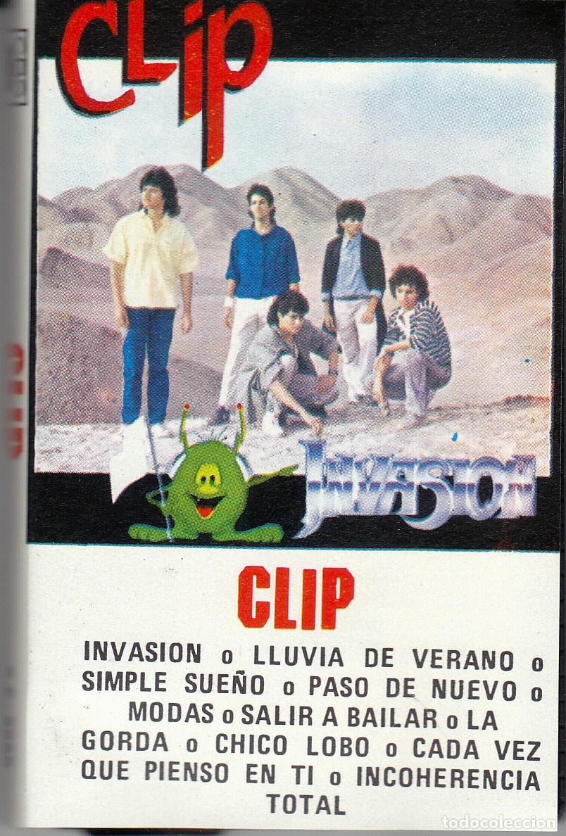 Casetes antiguos: CLIP &ndash; Invasi&oacute;n &ndash; 1988 &ndash; CASETE ORIGINAL NUEVO &ndash; edici&oacute;n peruana